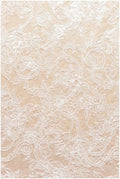 Glitter lace fabric with sequins/ Chantilly base bridal lace fabric/ Off-White lace/ French lace fabric// L17-115