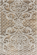 Ornate pattern lace fabric, modern bridal dress lace, sequin lace for wedding dresses, lace fabric with sparkling sequins // L17-093