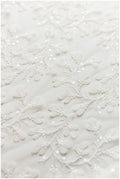 Romantic pearl 3D leaf floral lace, bridal 3D lace fabric, wedding dress lace fabric, pearl floral lace, bridal lace dress// L17-111