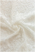 Very soft decorated lace fabric for wedding dresses, bridal lace fabric, wedding dress lace fabric, lace fabric, floral lace// L17-125
