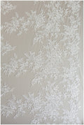Romantischer Blumen Spitzenstoff/ Braut Spitzenstoff Off-White/ Pailletten Spitze/ bestickter Spitzenstoff/ Spitzenschleier// L17-150