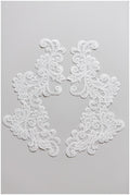 Flower applique, lace flower, wedding dress lace, lace embroidery, lace patch for wedding dresses, wedding dress lace applique// A17-128