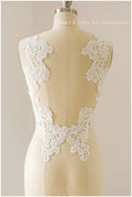 Flower applique, lace flower, wedding dress lace, lace embroidery, lace patch for wedding dresses, wedding dress lace applique// A17-128