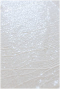 Paillettenspitze Off-White/ Braut Spitze mit Pailletten/ Spitzenstoff mit Wellenmuster// L17-139