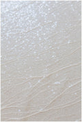 Paillettenspitze Off-White/ Braut Spitze mit Pailletten/ Spitzenstoff mit Wellenmuster// L17-139