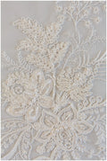 Schwere Perlen Brautspitzenstoff Off-White/ Perlen Spitze Stoff für Brautkleider/ Perlenspitzenstoff/ Blumen Spitze// L17-143