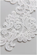 Flower applique, lace flower, wedding dress lace, lace embroidery, lace patch for wedding dresses, wedding dress lace applique// A17-128