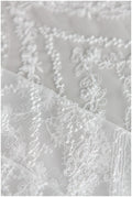 Perlen Spitzenstoff, Spitzenstoff, Brautspitze, Brautkleid Spitze, Couture Spitze, Perlenspitze, Schleierspitze, Pallas Braut// L17-161