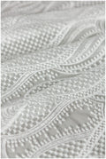Braut Spitzenstoff Off-White/ Hochzeitskleid Spitze/ moderne geometrische Spitze/ Boho Hochzeitskleid/ Boho Spitze// L17-166