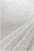 Bubble bubble pattern glitter fabric/ off-white silver glitter tulle/ wedding dress tulle/ bridal glitter fabric// R21-005