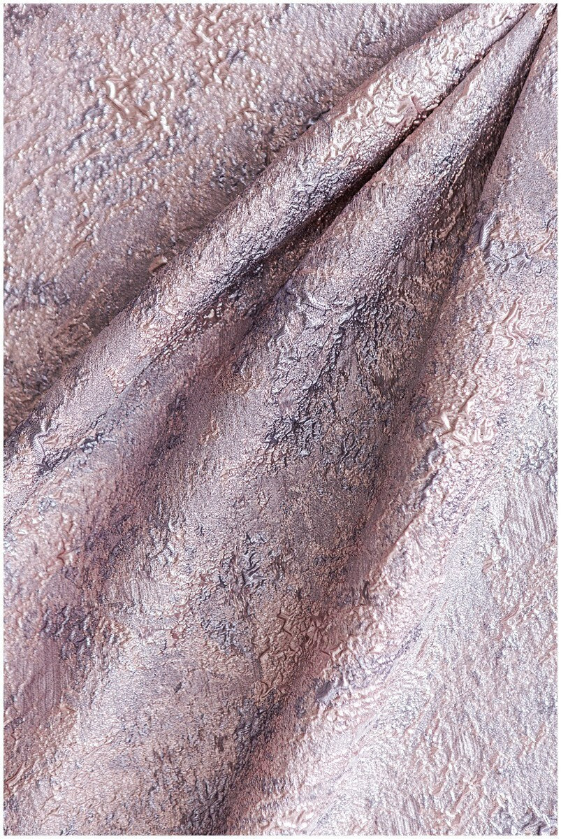 Lila Rosa Jacquard Stoff/ Abendkleid Jacquard/ Brautjungfern Jacquard// R-034LI