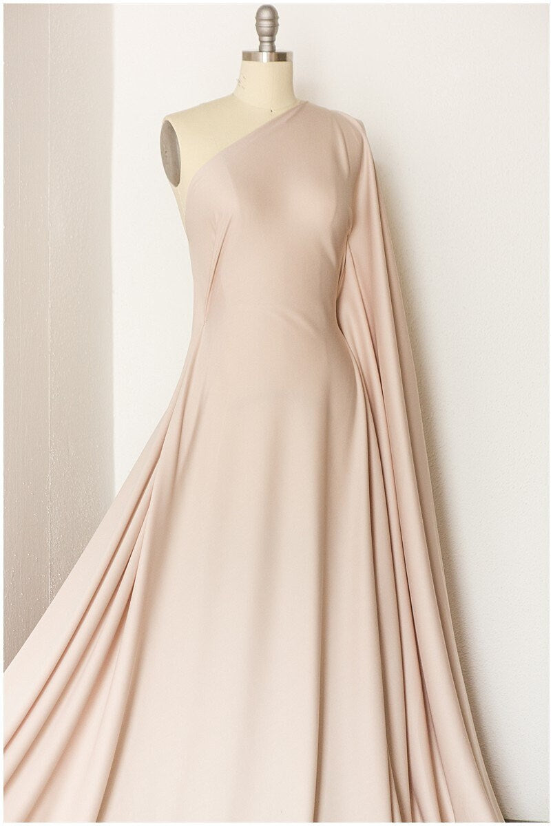 Skin skin color - High quality stretch lining fabric/ super soft stretch wedding dress fabric/ skin tone stretch lining// F18-004