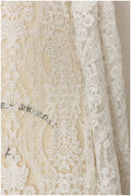 Vintage bridal lace off-white/ boho bridal lace/ bridal lace/ romantic lace// L17-179