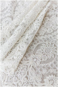 Vintage bridal lace off-white/ boho bridal lace/ bridal lace/ romantic lace// L17-179