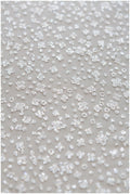 Gradient glitter mesh fabric/ Off-white silver glitter tulle/ Wedding dress tulle fabric/ Bridal glitter fabric// R-009