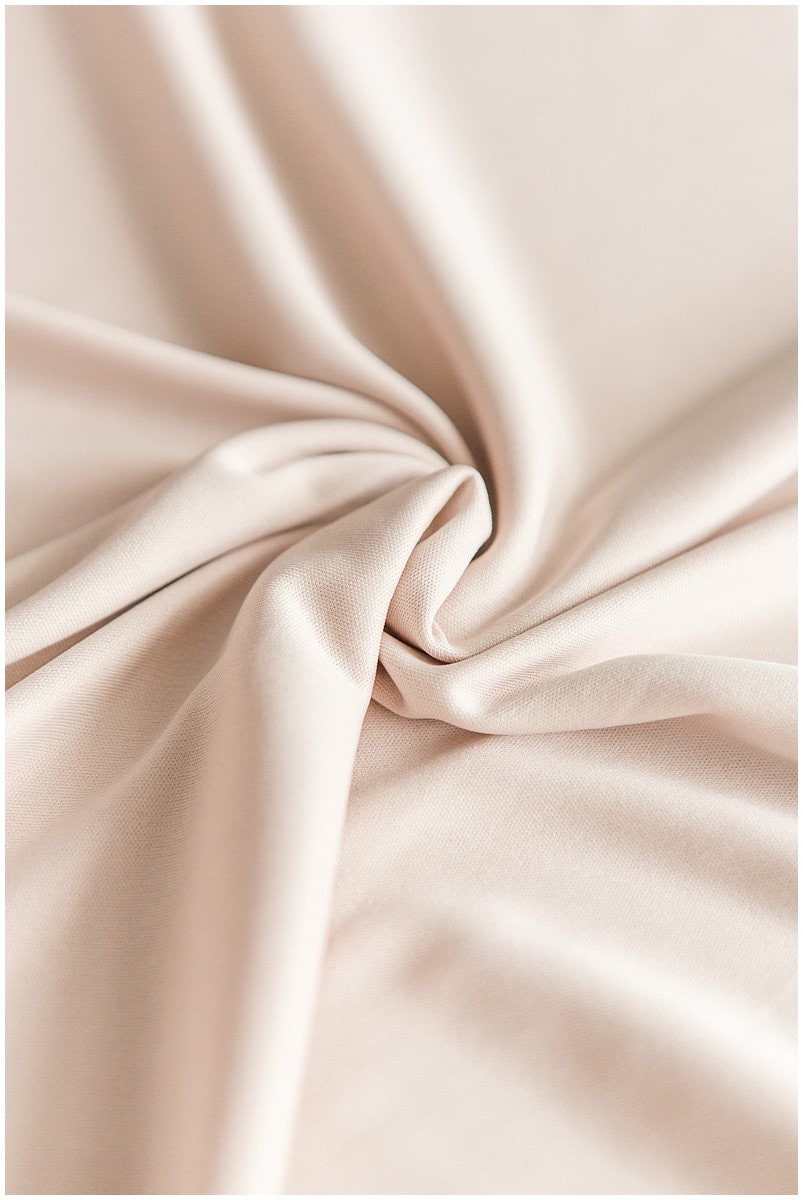 Skin skin color - High quality stretch lining fabric/ super soft stretch wedding dress fabric/ skin tone stretch lining// F18-004