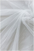 160cm wide - Circular tulle fabric for bridal veils &amp; wedding dresses/ Off-White soft mesh fabric/ soft tulle fabric/ veils// R-168 