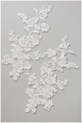 Hochzeit Spitzenstoff / Hochzeit Spitzenstoff / Blumen Braut Spitze Applikation// A17-150