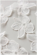 10pcs 3D lace flowers for sewing on/ 3D flower lace applique/ wedding dress lace applique/ bridal lace// A17-158