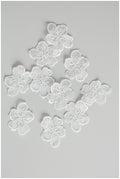 20pcs 3D lace flowers/ 3D flower lace applique/ wedding dress lace applique/ bridal lace// A17-159