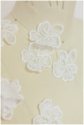 20pcs 3D lace flowers/ 3D flower lace applique/ wedding dress lace applique/ bridal lace// A17-159