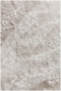 Floral Bridal Lace Off-White/ Bridal Lace Fabric/ Floral Wedding Lace/ Couture Lace// L18-197