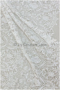 Guipure Spitzenstoff Off-White/ Boho Brautkleid Stoff/ Spitzenstoff für Hochzeitskleid/ Häkelspitze für Brautkleid// L19-201