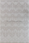Perlen Spitzenstoff Off-White/ Couture Spitzenstoff mit Perlen/ Braut Spitzenstoff/ Perlen Pailletten Spitze// L19-221