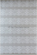 Embroidered bridal lace fabric/ Bridal lace fabric off-white/ Milk silk lace fabric/ Bridal lace// L19-222
