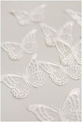 20pcs 3D butterflies for sewing/ 3D applique for wedding dress/ bridal lace// A19-169