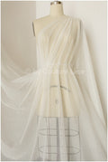 Shiny glitter tulle fabric/ off-white diamond glitter mesh/ wedding dress fabric with glitter/ shiny bridal lace fabric// R-018