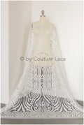 Shiny glitter tulle fabric/ off-white diamond glitter mesh fabric/ bridal dress fabric with glitter/ shiny bridal lace fabric// R-022