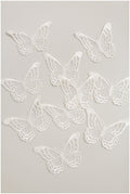 20pcs 3D butterflies for sewing/ 3D applique for wedding dress/ bridal lace// A19-169