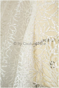 Glitter tulle fabric/ off-white diamond glitter net/ wedding dress fabric with glitter/ shiny bridal lace fabric/ shiny glitter tulle fabric// R-012