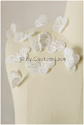 10pcs 3D butterfly for sewing/ 3D applique for wedding dress/ bridal lace// A19-175