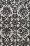 Floral black bridal lace / black bridal lace material / black evening lace / floral lace / black couture lace // L19-212