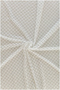 Netz Spitzenstoff Off-White/ Braut Spitzenstoff/ Netzpattern Spitze/ bestickte Hochzeitskleid Spitze// L19-254