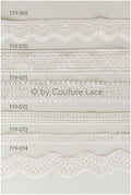 Boho bridal lace trim off-white/ Boho lace trim/ Lace veil/ Bridal lace trim// T19-072