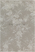 Französische Brautkleid Spitze Off-White/ Floral gemusterte Spitze/ Braut Spitze/ Bestickte Chantilly Spitze// L19-256