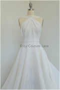 Bridal brocade fabric/ light off-white brocade fabric/ bridal jacquard/ wedding dress brocade// R-036 