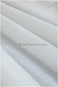 Bridal brocade fabric/ light off-white brocade fabric/ bridal jacquard/ wedding dress brocade// R-036 