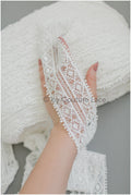 Guipure Spitzenborte Off-White Ivory/ Boho Hochzeitskleid Spitze/ Brautspitze Borte/ Gehäkelte Spitze/ Weiche Häkelspitze// T19-078