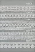 Guipure Spitzenborte Off-White Ivory/ Boho Hochzeitskleid Spitze/ Brautspitze Borte/ Gehäkelte Spitze/ Weiche Häkelspitze// T19-078