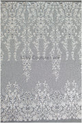 schwerer bestickter Spitzenstoff mit Perlen/ Hochzeitsspitze/ Paillettenspitze/ Brautspitze/ Couture Lace - Alencon Lace Stoff// L17-012