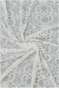 Baumwolle Artdeco Hochzeitskleid Spitze/ Braut Spitzenstoff Off-White/ französischer Spitzenstoff// L19-272