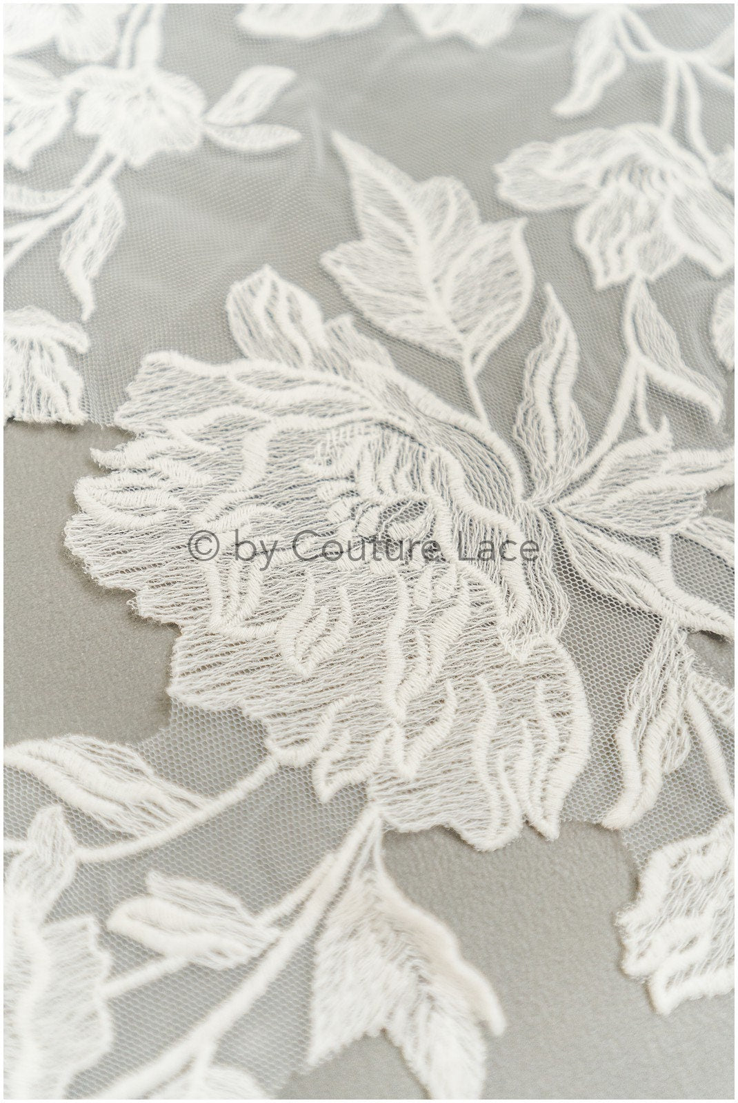 Soft Flower Lace Patch, BaumwollBlume Applikation, SpitzenBlume Applikation, Hochzeitskleid Spitze Applikation, Braut Blumen Applikation// A19-189