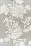 Soft Flower Lace Patch, BaumwollBlume Applikation, SpitzenBlume Applikation, Hochzeitskleid Spitze Applikation, Braut Blumen Applikation// A19-189