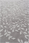 Romantic bridal lace off-white/ bridal lace with leaves/ sequin lace/ bridal lace fabric with sequins// L19-002