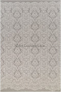 Embellished bridal lace fabric, oriental bridal lace fabric, wedding dress lace fabric, embroidered ornamental cotton lace fabric// L19-310