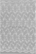 Soft embroidered bridal lace fabric/ floral lace off-white/ wedding dress lace/ floral lace// L19-003NS